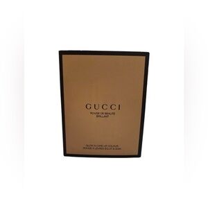 ✨ GUCCI Rouge de Beauté Brillant Lip Color Sample Card – 4 Shades ✨